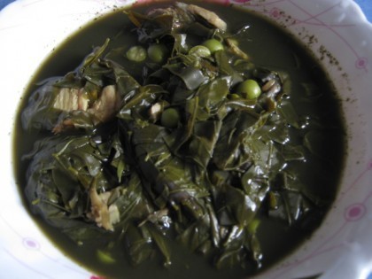 แกงเลียงขี้เหล็ก อาหารภาคใต้