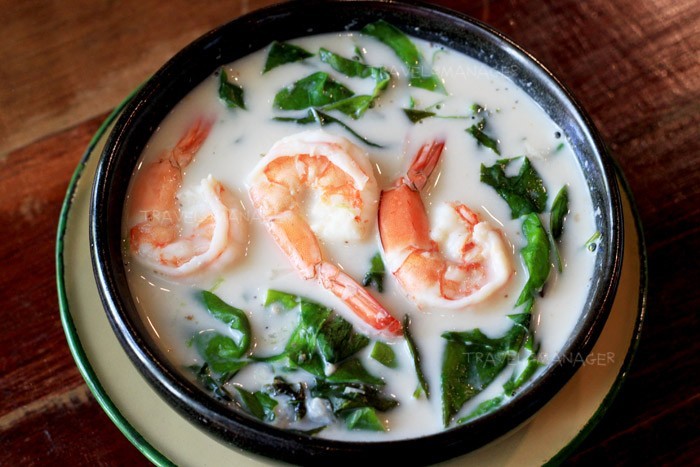 ยอดเหรียงต้มกะทิ (สากล) อาหารภาคใต้