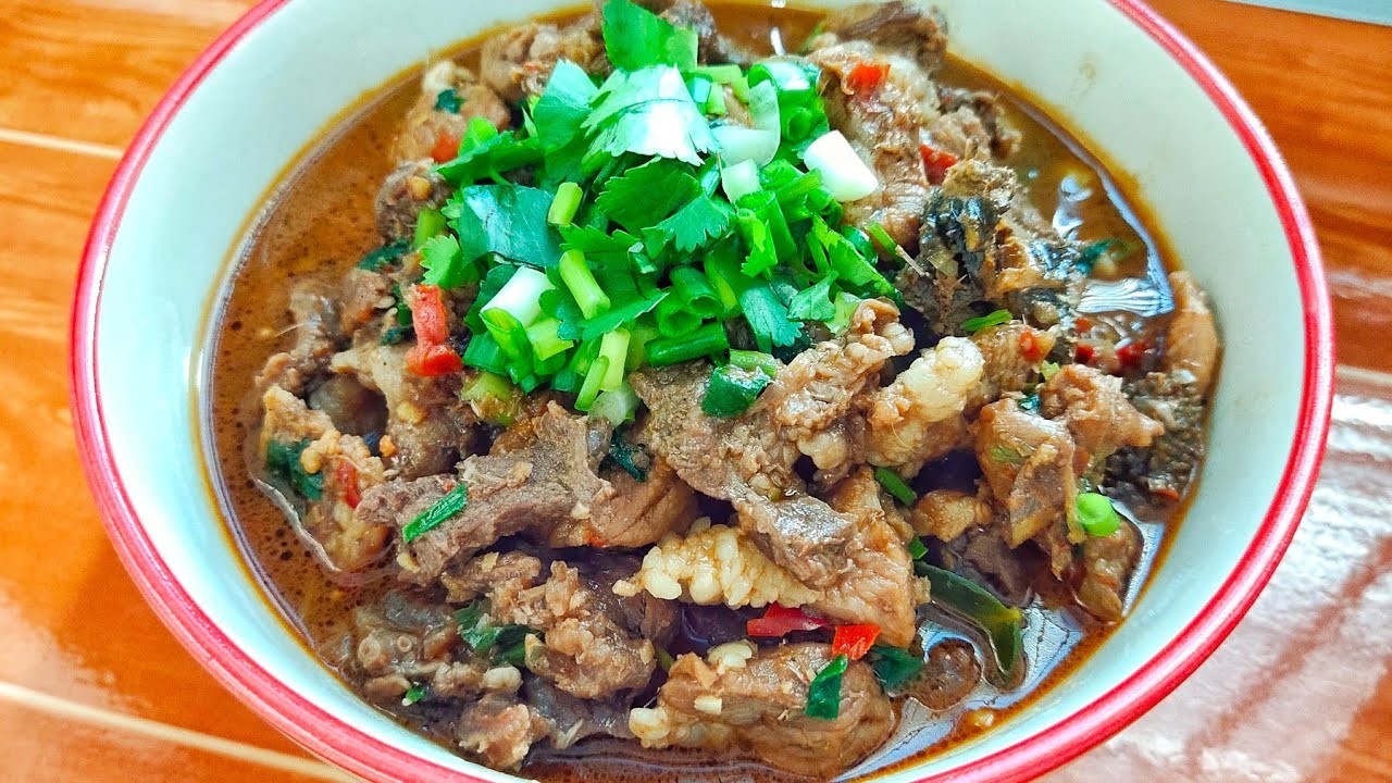 แกงอ่อมเครื่องใน (ดั้งเดิม) อาหารภาคเหนือ