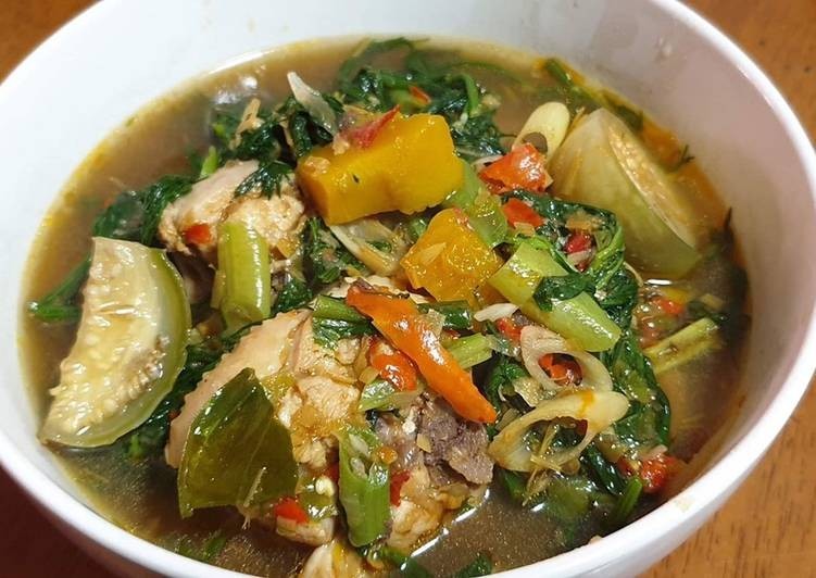 แกงอ่อมไก่ (ประยุกต์) อาหารภาคอีสาน