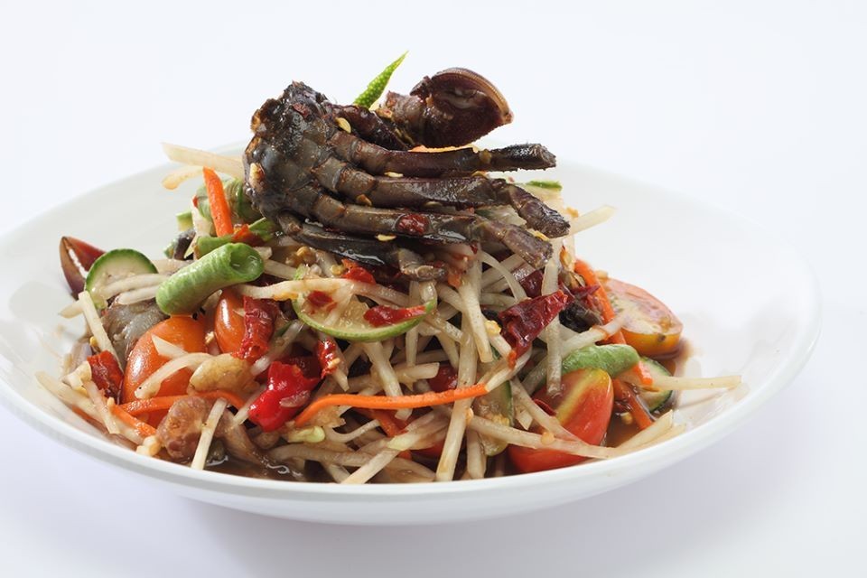 ส้มตำปู อาหารภาคอีสาน