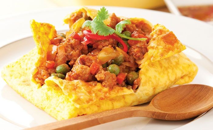 ไข่ยัดไส้ อาหารภาคกลาง