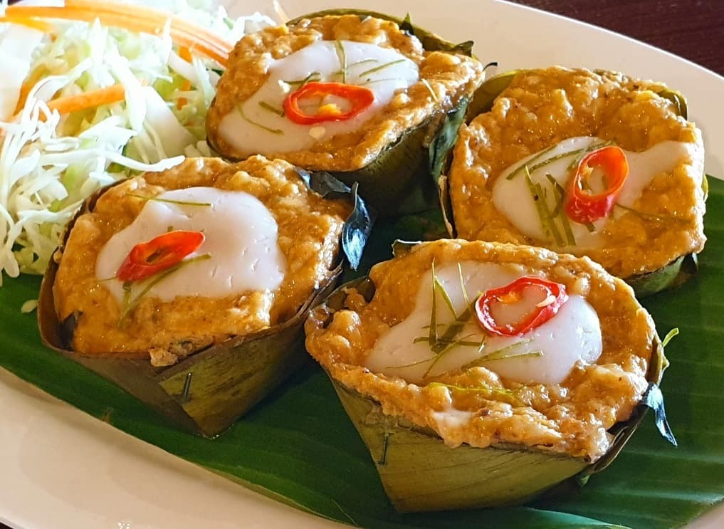 ห่อหมกปลาทู อาหารภาคกลาง