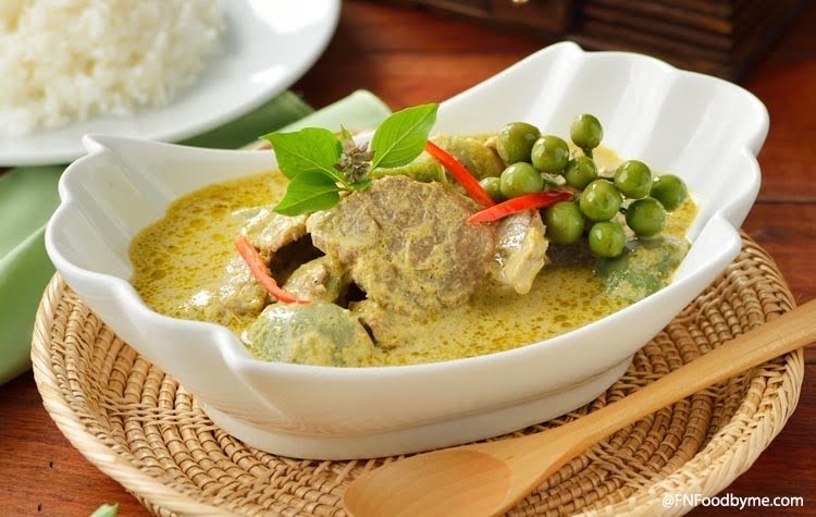 แกงเขียวหวานเนื้อ อาหารภาคกลาง