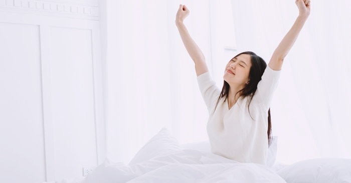 การตื่นนอนแบบสดชื่น สดใสตลอดวัน