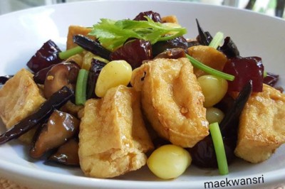 ผัด4เซียนเจ อาหารเจ