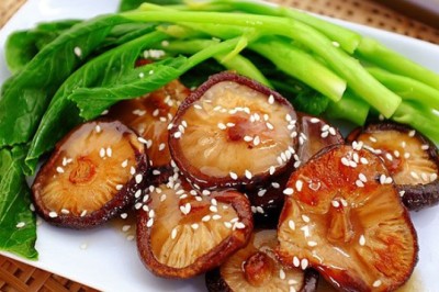 8 เซียนคะน้ากรอบเจ อาหารเจ