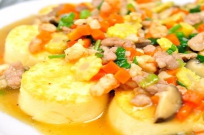 เต้าหู้ทรงเครื่อง ( เจ ) อาหารเจ