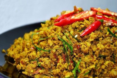 คั่วกลิ้งหมู อาหารภาคใต้