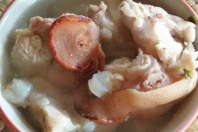 ต้มขาหมูกับส้มแขก อาหารภาคใต้