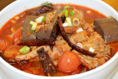 น้ำพริกแกงน้ำเงี้ยว(ดั้งเดิม) อาหารภาคเหนือ