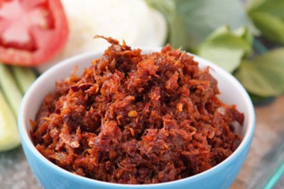 น้ำพริกตาแดง (ดั้งเดิม) อาหารภาคเหนือ