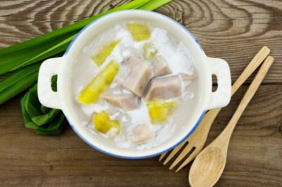 แกงบวดเผือก ขนมไทย