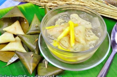 ข้าวต้มน้ำวุ้น ขนมไทย