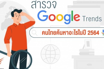 สำรวจ Google Trends คนไทยหาอะไรในปี 2564
