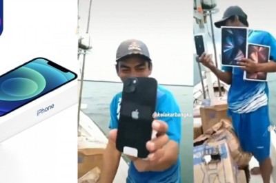 ชาวประมงอินโดฯ พบกล่องลอยกลางทะเล สรุปเปิดออกมาเป็น iPhone, iPad และ MacBook