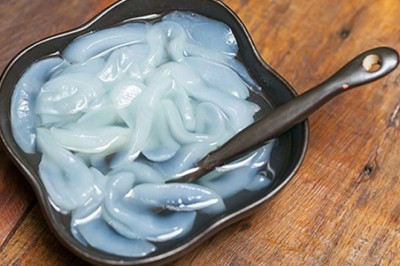 ลูกตาลลอยแก้ว ขนมไทย