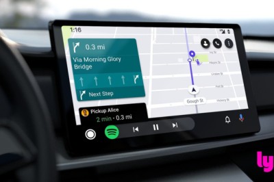 ดูจอใหญ่สบายกว่า Android Auto รองรับแอพคนขับบนหน้าจอในรถ เริ่มต้นด้วย Lyft