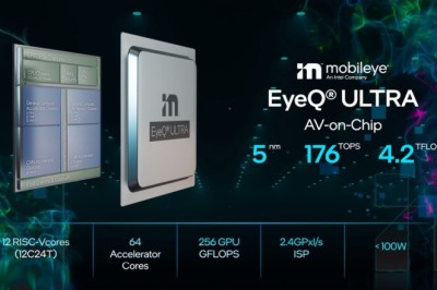 Mobileye เปิดตัว EyeQ Ultra ชิปประมวลผลรถยนต์ไร้คนขับขั้นสูงใน SoC ตัวเดียว
