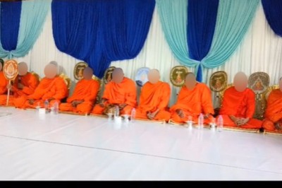 บ่าวสาวมีงง หลวงพ่อรับกิจนิมนต์แต่ดันหยิบตาลปัตรมาผิด ลืมป่าวนี่ งานแต่ง