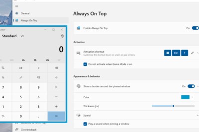 PowerToys เพิ่มฟีเจอร์ตั้งหน้าต่างเป็น Always on Top, ค้นหาเว็บได้จาก PowerToys Ru