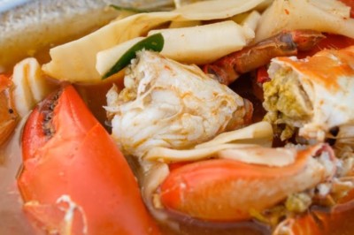 แกงส้มปูหน่อไม้ดอง อาหารภาคใต้