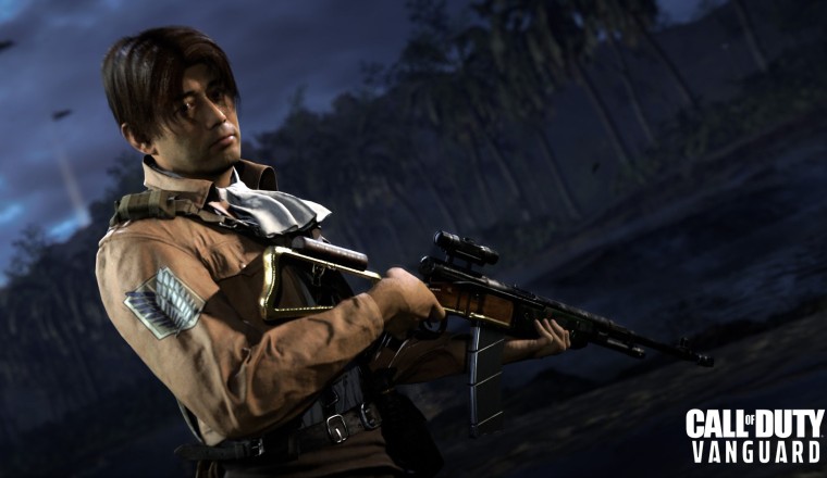 Call of Duty: Vanguard เพิ่มชุดตัวละครหน่วยสำรวจจาก Attack on Titan
