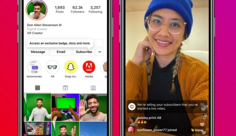 Instagram เปิดฟีเจอร์ Subscribe จ่ายเงินให้ครีเอเตอร์เพื่อเข้าถึงเนื้อหาพิเศษ