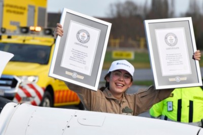 สาว 19 สร้างประวัติศาสตร์เป็นสตรีอายุน้อยที่สุด ‘บินเดี่ยวรอบโลก’ 