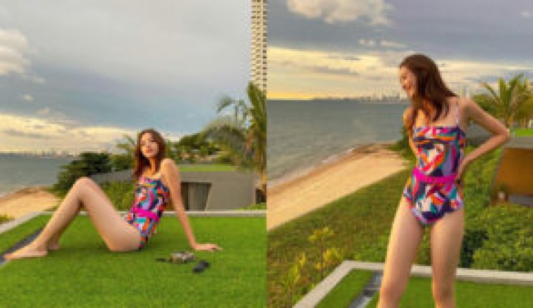 แซ่บรับซัมเมอร์! “ณิชา”นุ่งวันพีชเว้าสูงปริ๊ด ชาวเน็ตร้องหา”โตโน่”อยู่ไหน