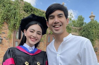 ใหม่ ดาวิกา สวย เก่ง สุดปัง รับปริญญามหาบัณฑิต