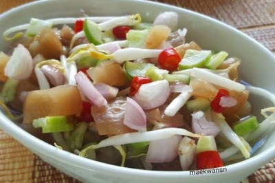 ผักดอง3รส อาหารภาคกลาง