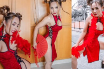 อาซ้อแซ่บมาก! “ตั๊กแตน ชลดา” แหวกลึก เว้าสูง สวมชุดแดงต้อนรับตรุษจีน