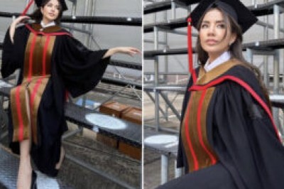 7 ปีที่รอคอย! ใบเตย อาร์สยาม ตื่นเต้น สวมชุดครุย พร้อมเข้ารับปริญญา 23 กพ.