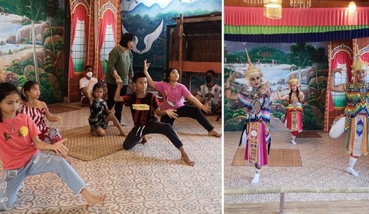 เด็กเยาวชนบ้านมโนราห์ เร่งฝึกซ้อมแสดงโนรา เตรียมพร้อมรับท่องเที่ยว