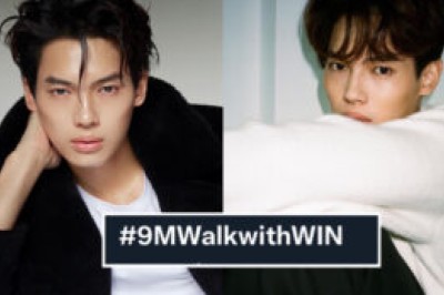 แฟนๆส่ง #9MWalkwithWIN ฉลอง “วิน เมธวิน” ยอดฟอลไอจีพุ่ง 9 ล้าน