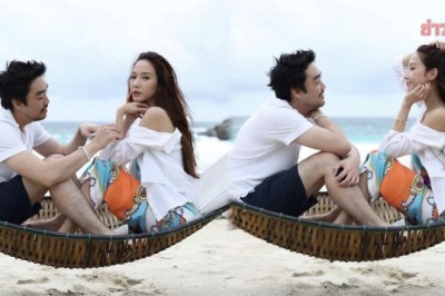 ไฮโซพก อวดโมเมนต์หวาน อั้ม พัชราภา ริมชายหาด ต้อนรับวาเลนไทน์ แฟนๆ ฟิน