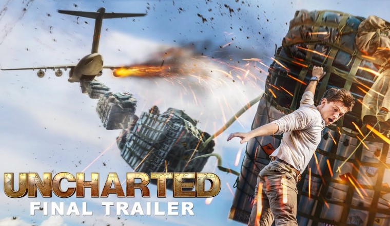 ภาพยนตร์ Uncharted เสียงวิจารณ์ไม่ดี ได้คะแนนรีวิวเฉลี่ย 50%