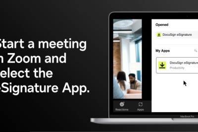 DocuSign ร่วมกับ Zoom เปิดตัวแอปเซ็นเอกสารระหว่างวิดีโอคอล จบงานได้ในมีตติ้ง