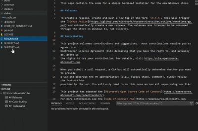 VS Code ออกเวอร์ชัน 1.64 เพิ่ม Side Panel ใช้แสดงผล view เพิ่มเติมได้ตามต้องการ
