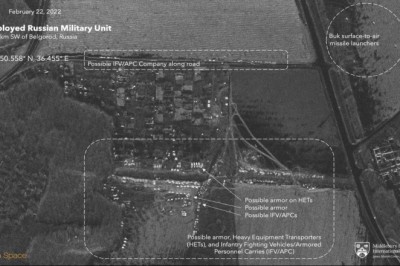 ผู้เชี่ยวชาญจากแคลิฟอร์เนียพบการเคลื่อนพลของกองทัพรัสเซียบน Google Maps ก่อนการบุกยูเครน