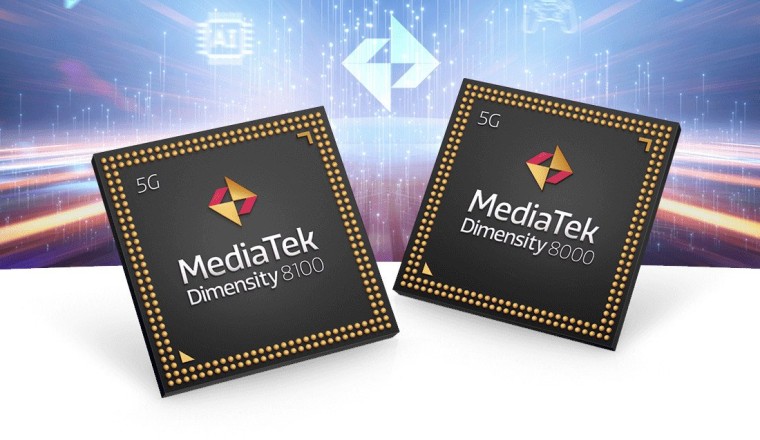 MediaTek เปิดตัวชิปรุ่นรอง Dimensity 8100, 8000, 1300