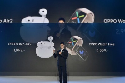 ออปโป้ เปิดตัว ‘OPPO Enco Air2’ หูฟังไร้สาย และ ‘OPPO Watch Free’ สมาร์ทวอทช์ระดับเริ่มต้น