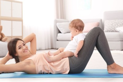 5 วิธีบริหารสุขภาพร่างกาย แม่หลังคลอด