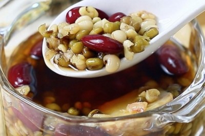 ถั่วต้มหลากสี ขนมนานาชาติ