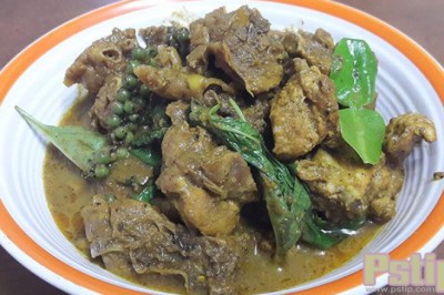 แกงเผ็ดไก่บ้าน อาหารภาคใต้