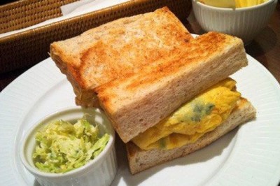 แซนด์วิชออมเลต อาหารนานาชาติ