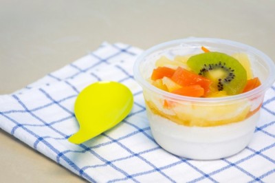 เต้าฮวยฟรุตสลัด ขนมนานาชาติ