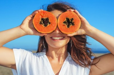 หยุดหน้ามันด้วยมะละกอ