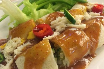 ปอเปี๊ยะสด อาหารจานเดียว